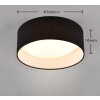 Reality LOCARNO Plafoniera LED Bianco, 1-Luce