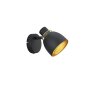 Reality Punch Applique Oro, Nero, 1-Luce