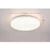 Reality VEGA Plafoniera LED Bianco, 1-Luce