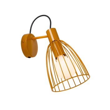 Lucide MACARONS Applique Giallo, 1-Luce