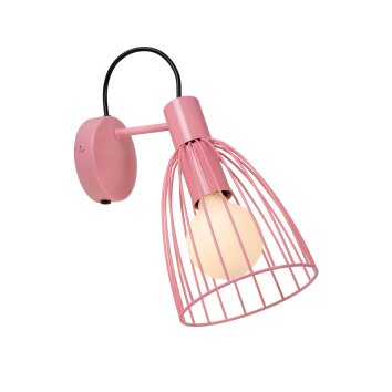 Lucide MACARONS Applique Fucsia, 1-Luce