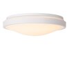Lucide DASHER Plafoniera LED Bianco, 1-Luce, Sensori di movimento