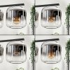 Lauden Lampadario a sospensione - Vetro Cromo, Chiaro, Grigio fumo, 4-Luci