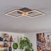 Obo Plafoniera LED Nero, 1-Luce