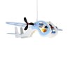 Elobra JOE Lampada a Sospensione Blu, Bianco, 1-Luce