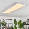 Voisines Plafoniera LED Bianco, 1-Luce, Telecomando