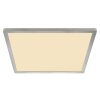 Globo SAPANA Plafoniera LED Nichel opaco, Bianco, 1-Luce