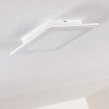 Voisines Plafoniera LED Bianco, 1-Luce, Telecomando, Cambia colore