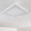 Voisines Plafoniera LED Bianco, 1-Luce, Telecomando, Cambia colore