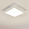 Voisines Plafoniera LED Bianco, 1-Luce, Telecomando, Cambia colore