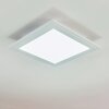 Voisines Plafoniera LED Bianco, 1-Luce, Telecomando, Cambia colore