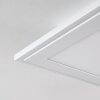 Voisines Plafoniera LED Bianco, 1-Luce, Telecomando, Cambia colore