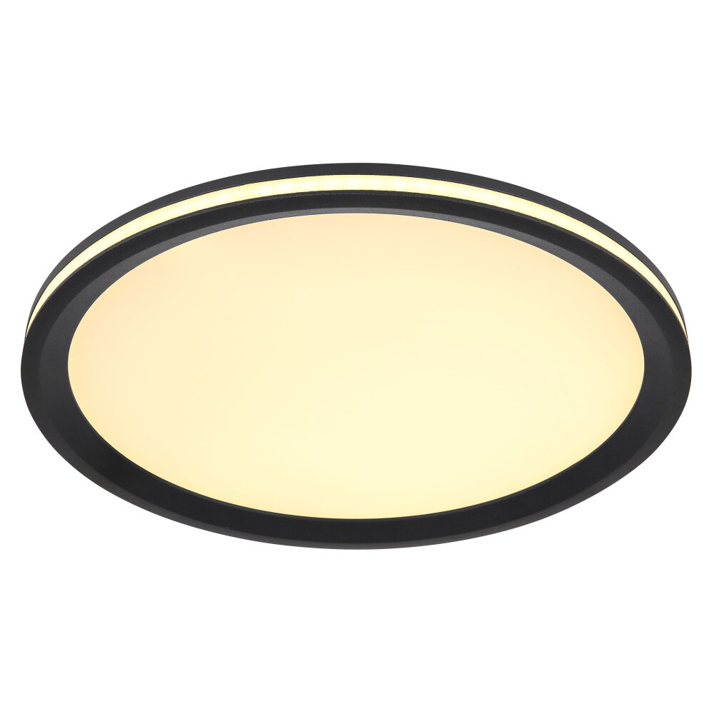Globo BELISSA Plafoniera LED Nero, 1-Luce main product photo
