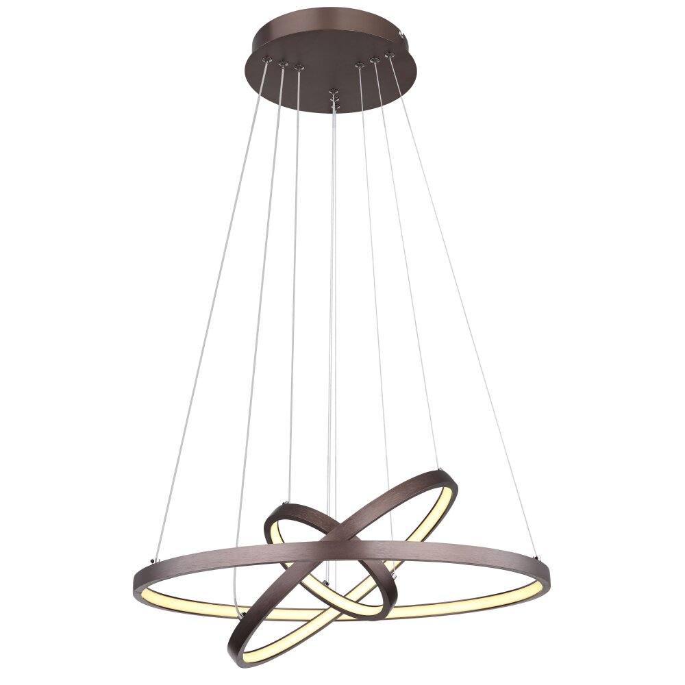 Globo RALPH Lampadario a sospensione LED Moca, 1-Luce main product photo