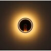 Globo UHR Applique LED Nero, 1-Luce