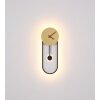 Globo UHR Applique LED Nero, 1-Luce