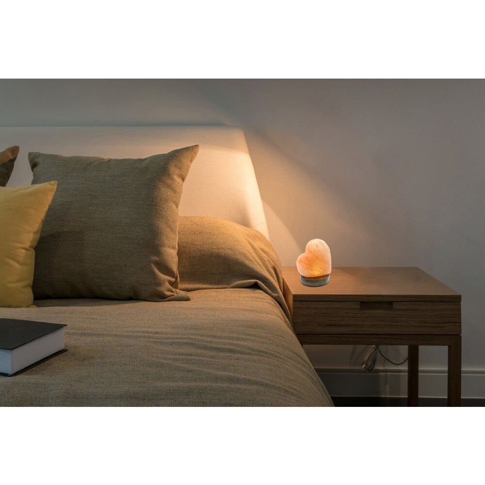 Globo STONE Lampada da tavolo LED Marrone, Écru, 1-Luce main product photo
