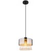 Globo HENDRY Lampadario a sospensione Nero, 1-Luce