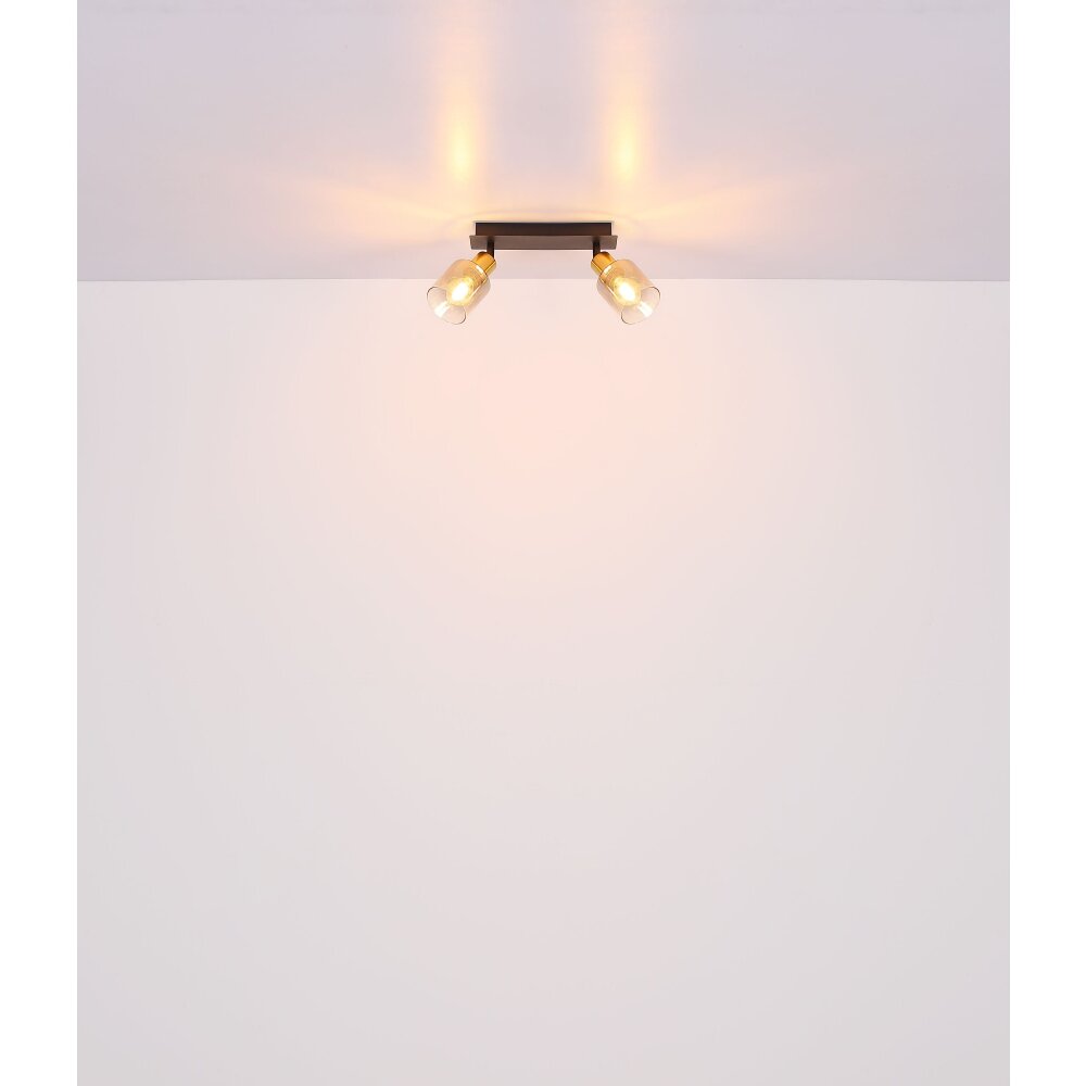 Globo HOLLSY Applique Nero, 1-Luce