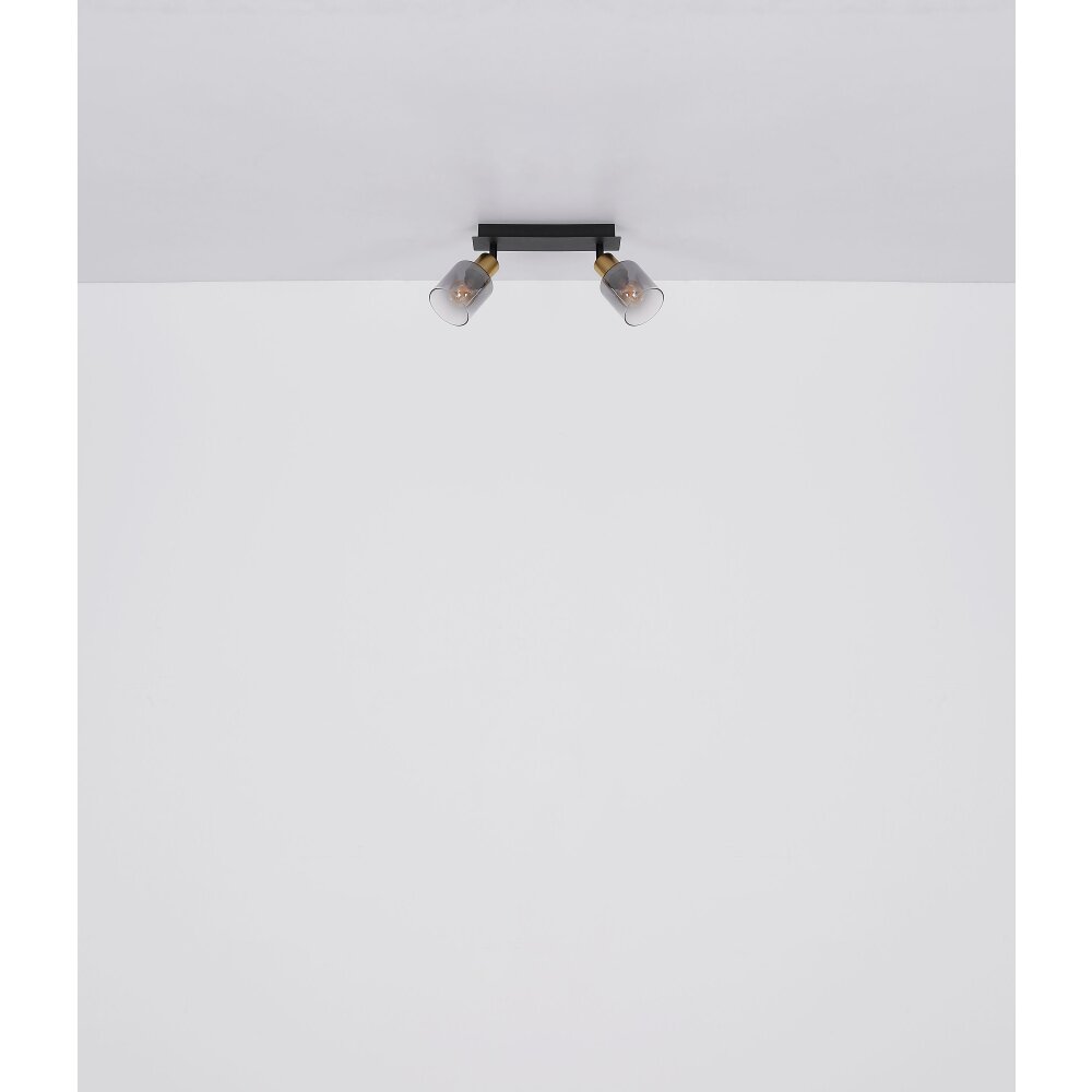 Globo HOLLSY Applique Nero, 1-Luce