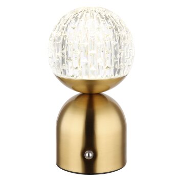 Globo JULSY Lampada da tavolo LED Ottone, 1-Luce