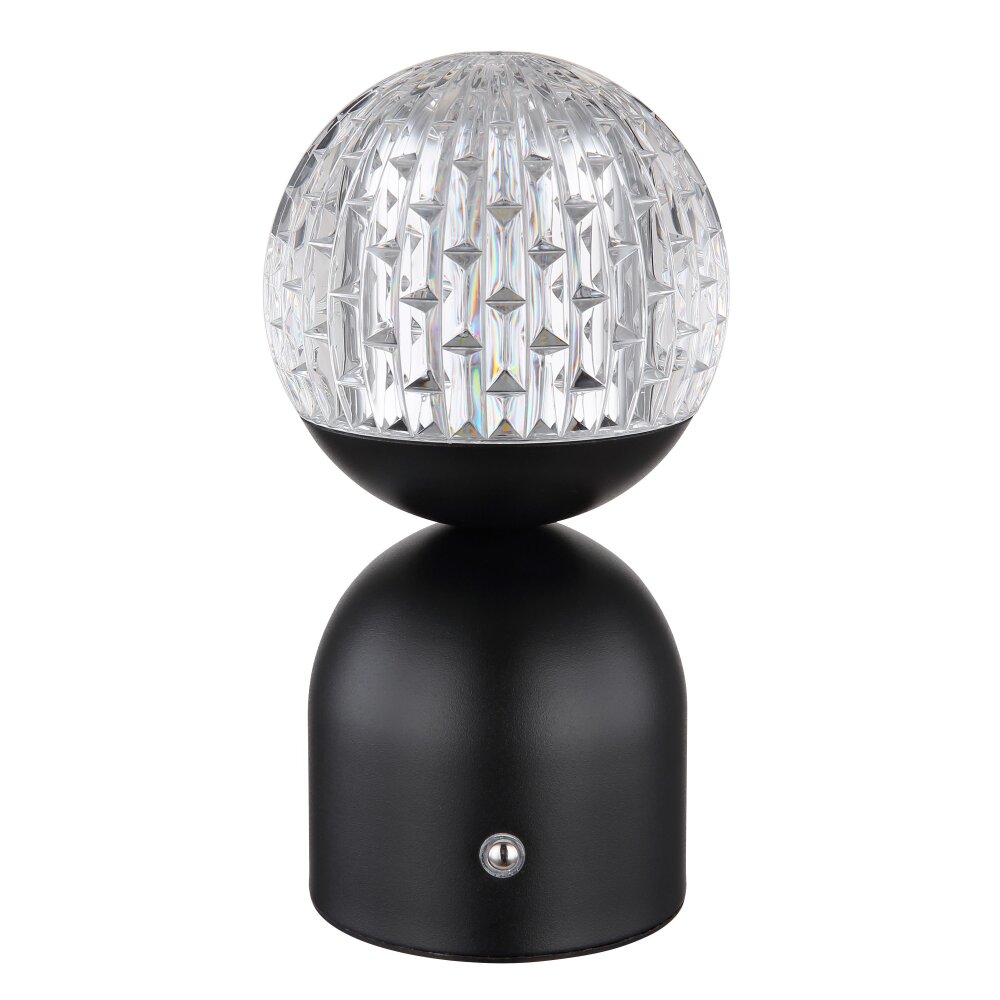 Globo JULSY Lampada da tavolo LED Nero, 1-Luce