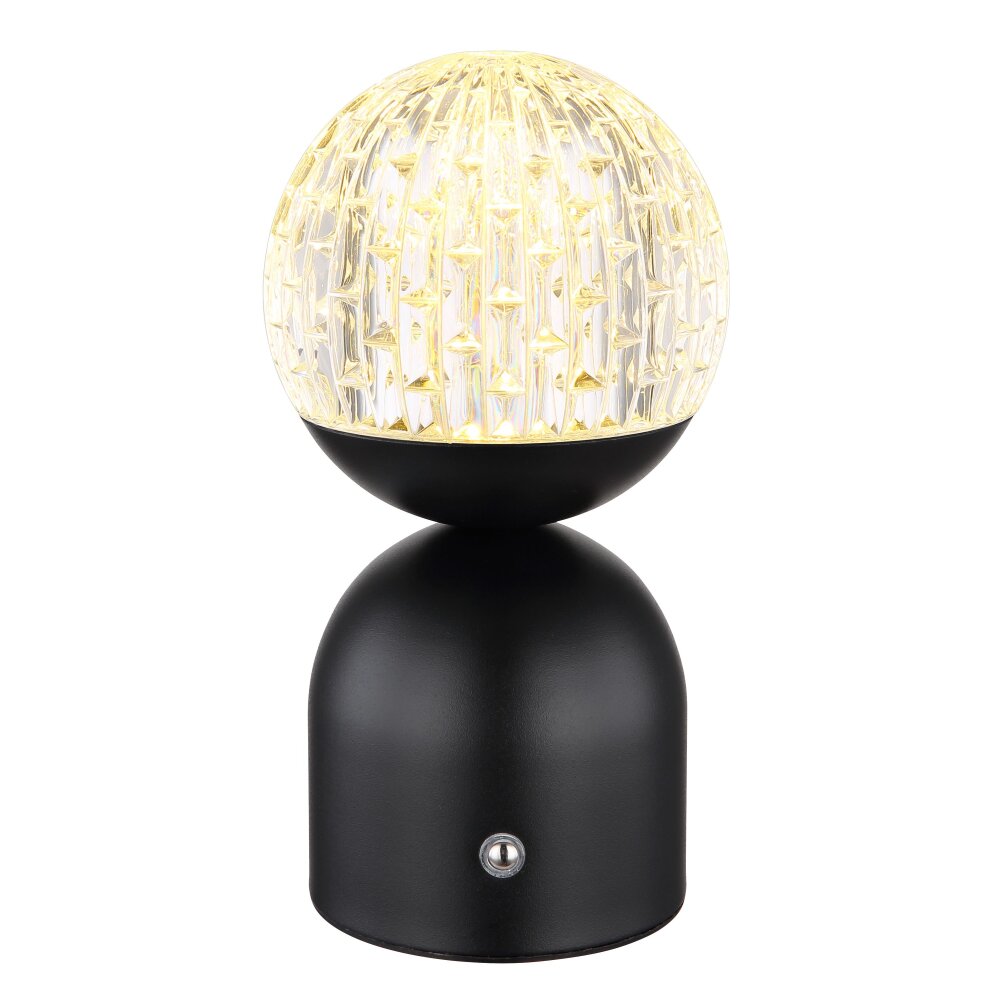 Globo JULSY Lampada da tavolo LED Nero, 1-Luce