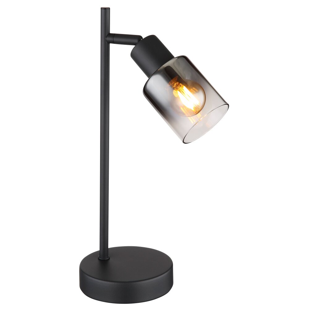 Globo HUBERTUS Lampada da tavolo Nero, 1-Luce main product photo
