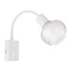 Globo TOKKI Applique Bianco, 1-Luce