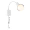 Globo TOKKI Applique Bianco, 1-Luce