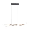 Paul Neuhaus POLINA Lampada a Sospensione LED Nero, 1-Luce