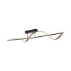 Paul Neuhaus Q-SWING Plafoniera LED Antracite, Oro, 1-Luce, Telecomando