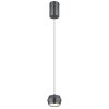 Globo MARTHY Lampadario a sospensione LED Grigio, 1-Luce