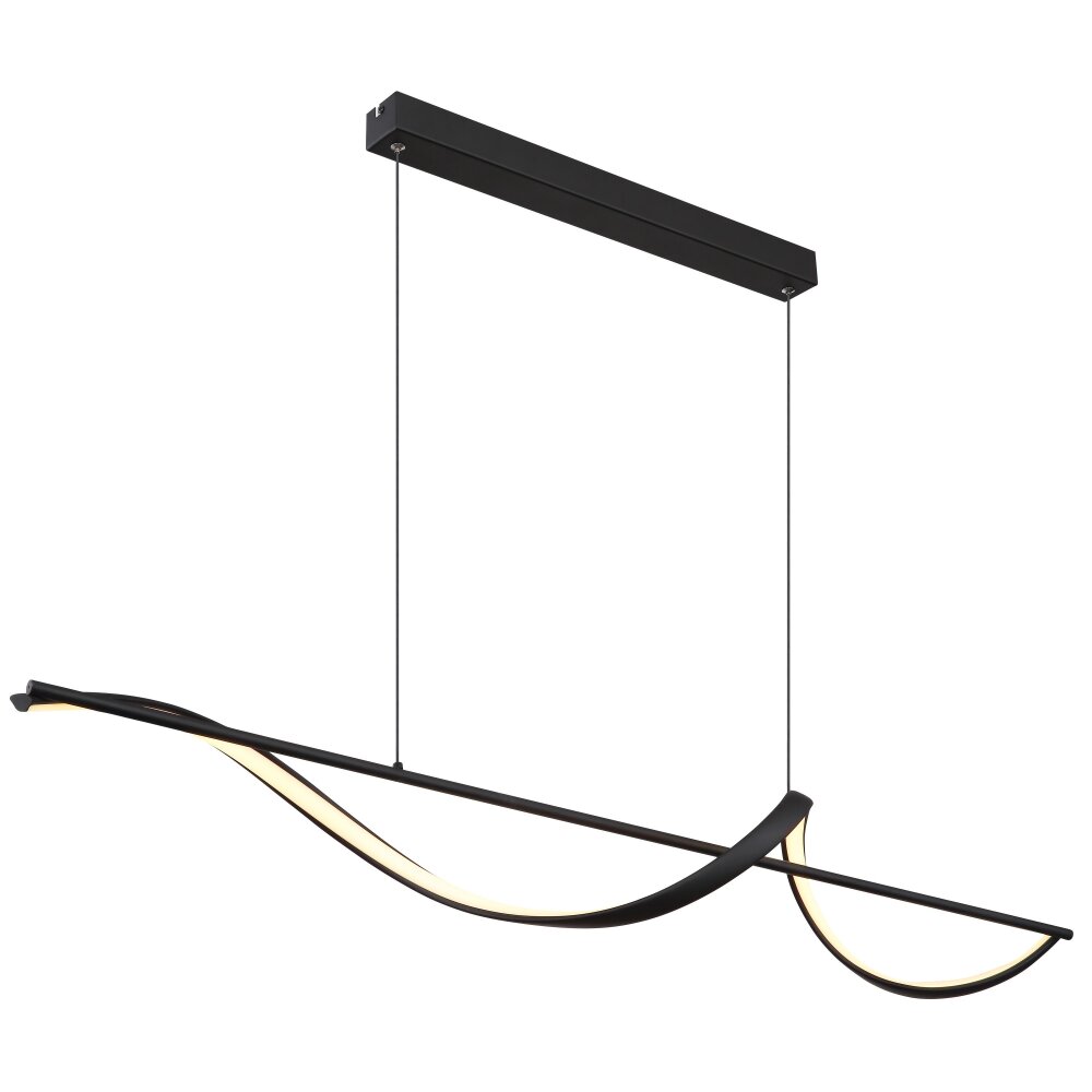 Globo Lampadario a sospensione LED Nero, 1-Luce main product photo