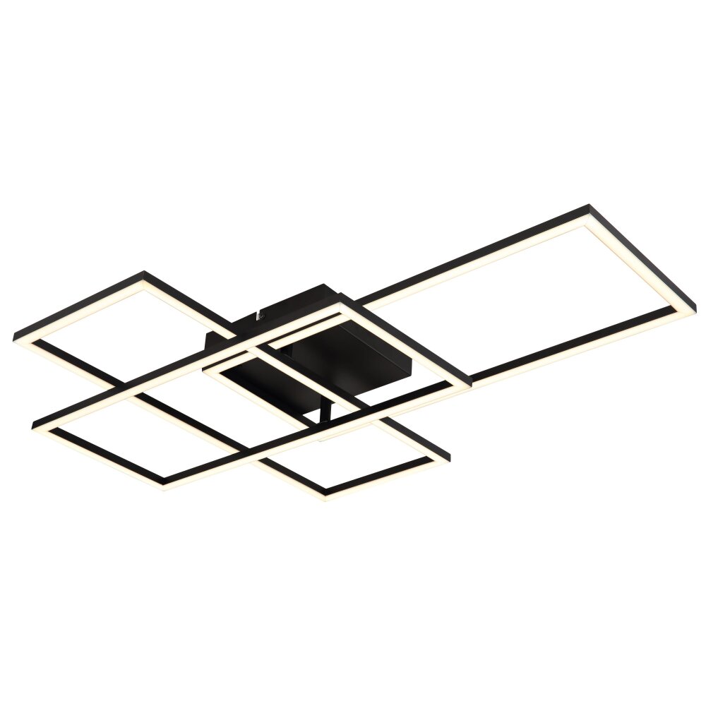 Globo GABRIEL Plafoniera LED Nero, 1-Luce main product photo