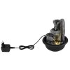 Globo FONTANA Pozzo LED Nero, 1-Luce