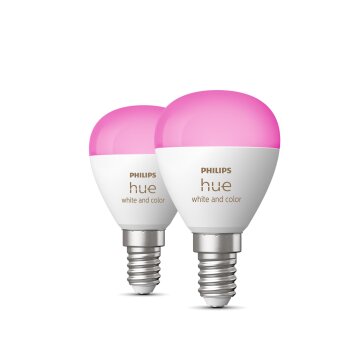 Philips Hue Set di 2 LED E14 5,1 Watt 4000 Kelvin 470 Lumen