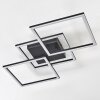 Obo Plafoniera LED Nero, 1-Luce