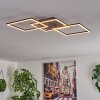 Obo Plafoniera LED Nero, 1-Luce