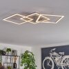 Obo Plafoniera LED Titanio, 1-Luce