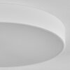 Diagonal Plafoniera LED Bianco, 1-Luce, Telecomando
