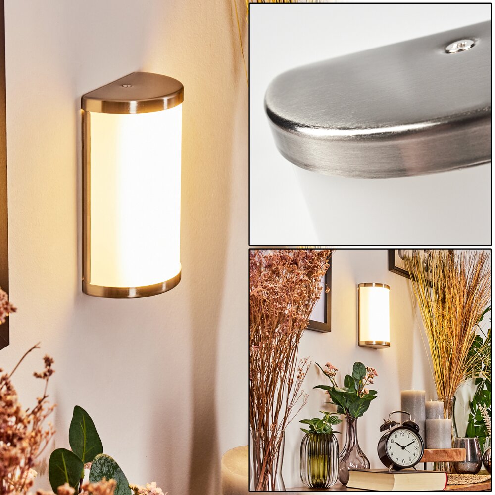 Hutton Applique LED Nichel opaco, 2-Luci main product photo