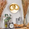 Sunrise Applique LED Oro, 1-Luce