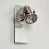 Yometchen Applique LED Nichel opaco, 1-Luce