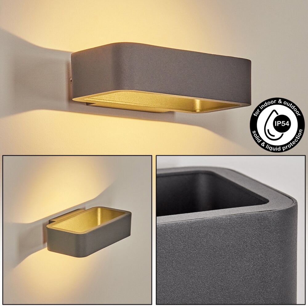 Ekevik Applique da esterno LED Antracite, 1-Luce main product photo
