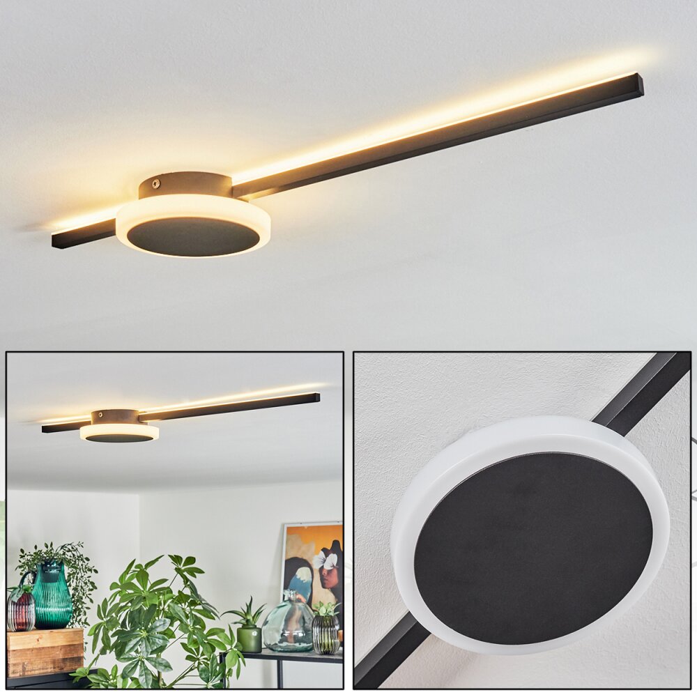 Amdal Plafoniera LED Nero, 2-Luci main product photo