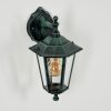 Loria Applique da esterno Verde, Nero, 1-Luce