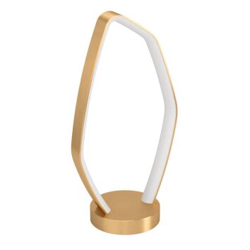 Eglo VALLEROSA Lampada da tavolo LED Ottone, 1-Luce