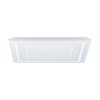 Eglo ALBARCA Plafoniera LED Bianco, 1-Luce, Telecomando, Cambia colore