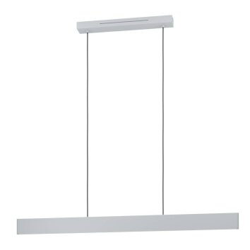 Eglo ANDREAS-Z Lampadario a sospensione LED Grigio, 2-Luci, Cambia colore